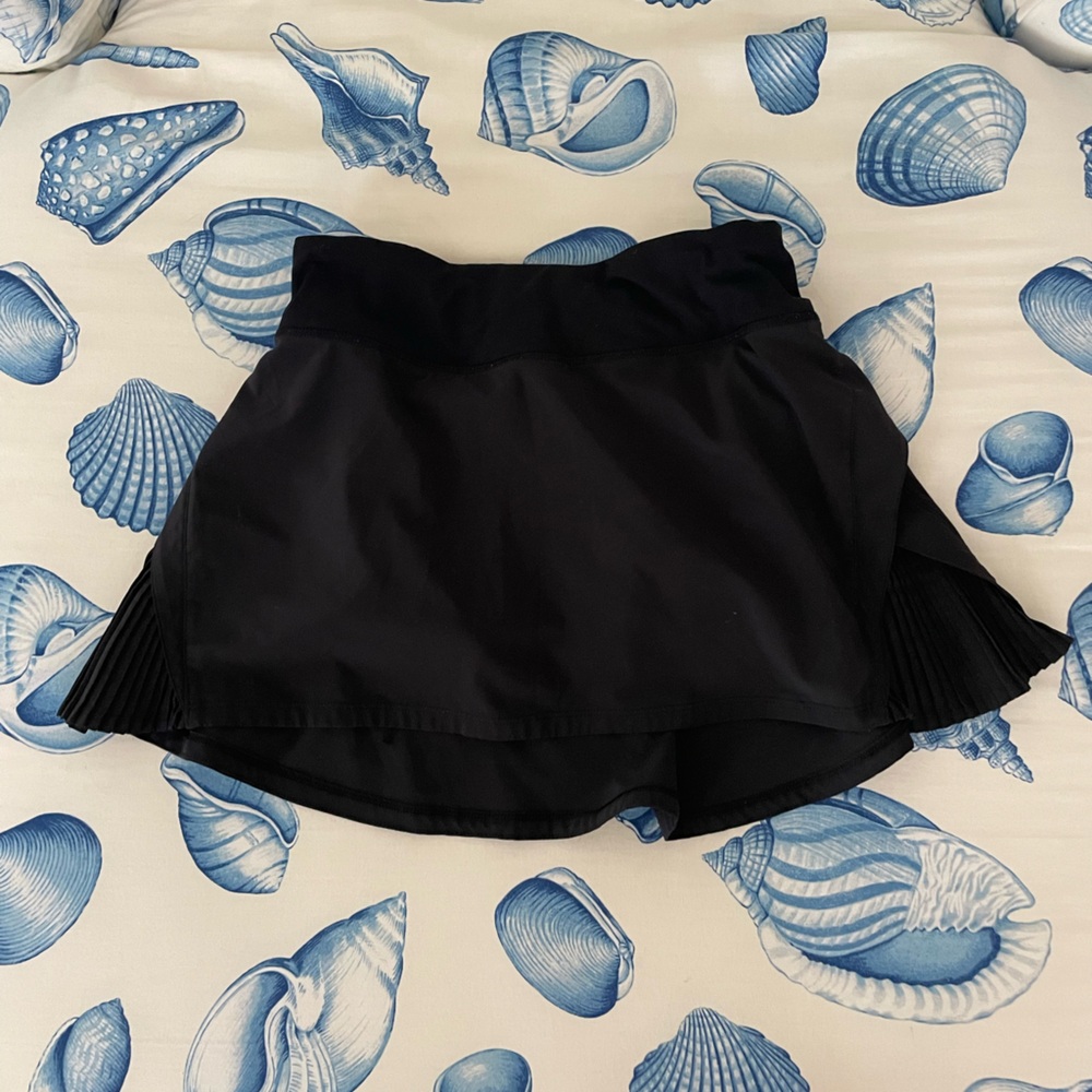 Lululemon Black Tennis Skirt